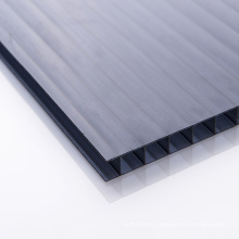 China Polycarbonate Crystal Corrugated Sheet, 10mm Double Wall Pollycarbonate